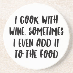 Personalised Funny Wine Bar Quotes V Coaster