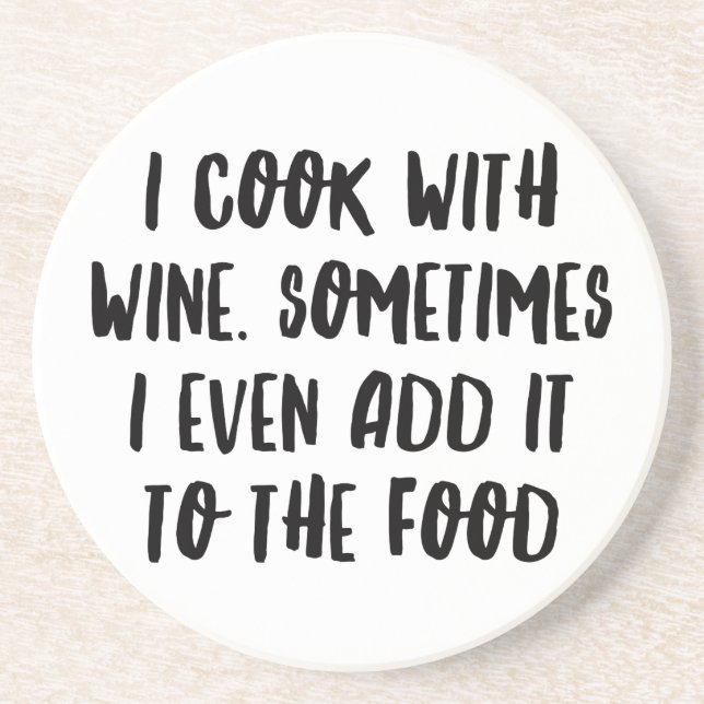 Personalised Funny Wine Bar Quotes V Coaster (Front)