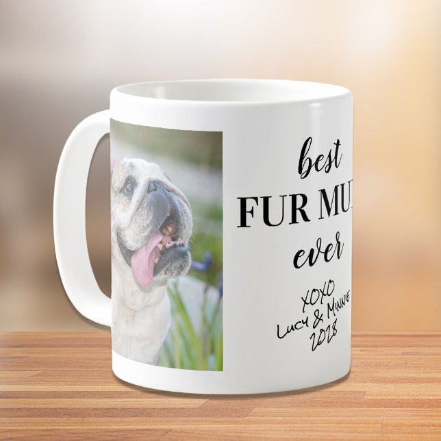 Personalised Fur Mum Photos Coffee Mug (Creator Uploaded)