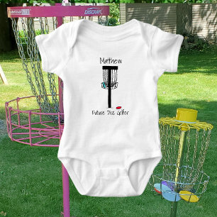 Personalised Future Disc Golfer Baby Baby Bodysui Bodysuit