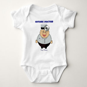 Personalised Future Doctor Shirt, Cute Doctor Baby Bodysuit