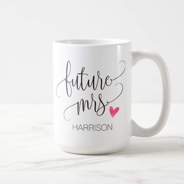 Personalised,Future Mrs.-4 Coffee Mug (Right)