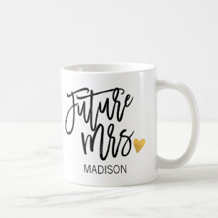 Personalised,Future Mrs. Coffee Mug