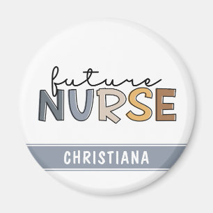 Personalised Future Nurse Nursing Student Gifts Magnet