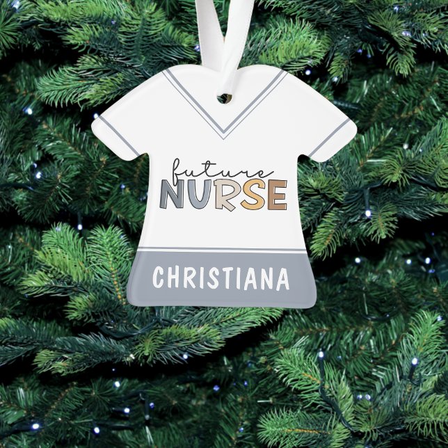 Personalised Future Nurse | Nursing Student Gifts Ornament (Creator Uploaded)