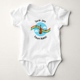 Personalised Future Violinist Bodysuit