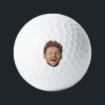 Personalised Gag Gift Golfers – Funny Custom Face Golf Balls<br><div class="desc">Hit the green with a laugh! This hilarious custom golf ball lets you add a face of your choice—whether it's your best friend, your boss, or even yourself. It's the perfect gag gift for golfers, a bachelor party favour, or a unique Father's Day surprise. Make your next golf round unforgettable...</div>