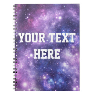 Personalised Galaxy Notebook
