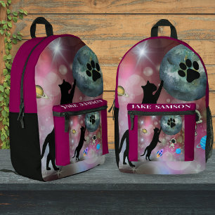 Personalised Galaxy Space Funny Backpack for Kids