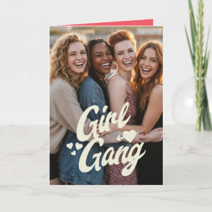 Personalised Galentine’s Day Photo Card