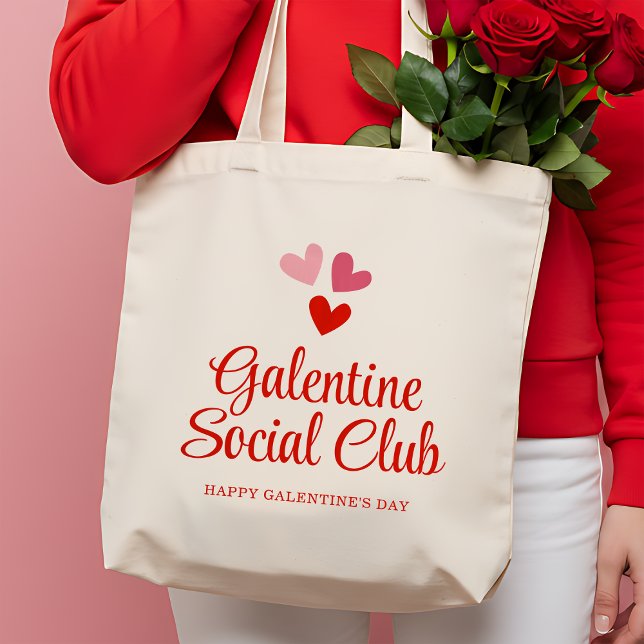 Personalised Galentine's Party Favour Gift for Her Tote Bag (Creator Uploaded)