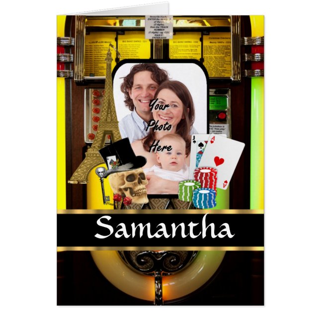 Personalised gambler (Front)