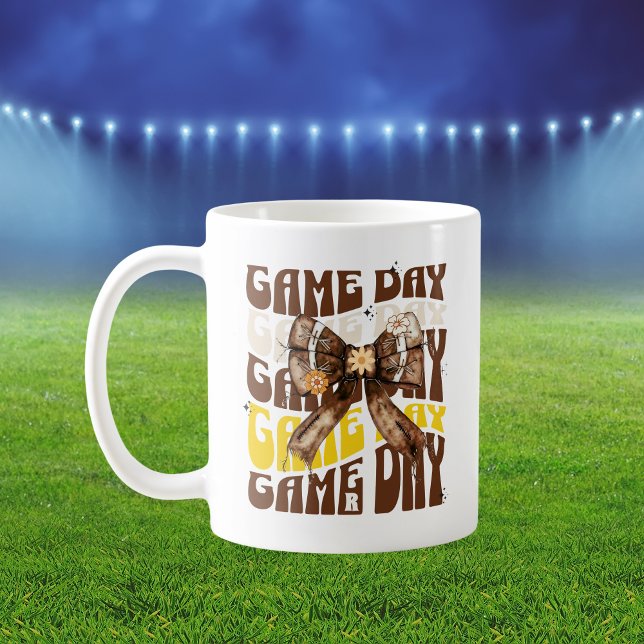 Personalised Gameday Mum Football Lover Coffee Mug (Creator Uploaded)