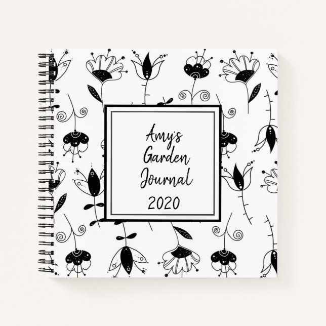 Personalised Garden Journal (Front)