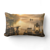 Personalised Garden & Patio Lumbar Pillow