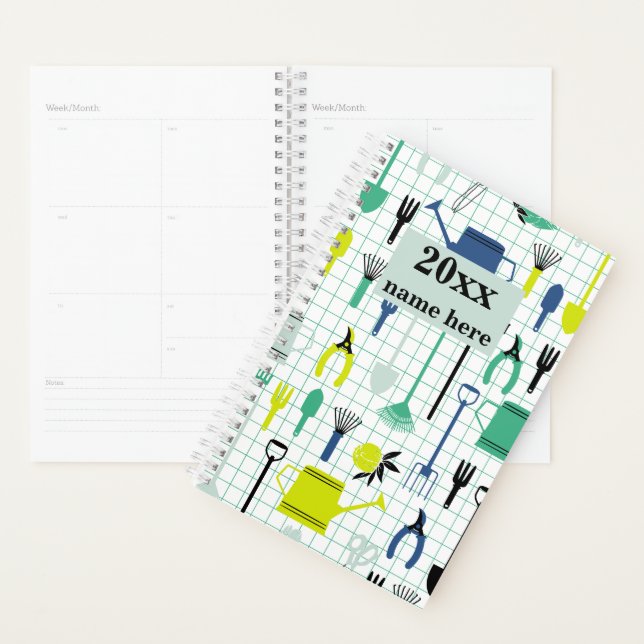 Personalised Gardener Planner (Display)