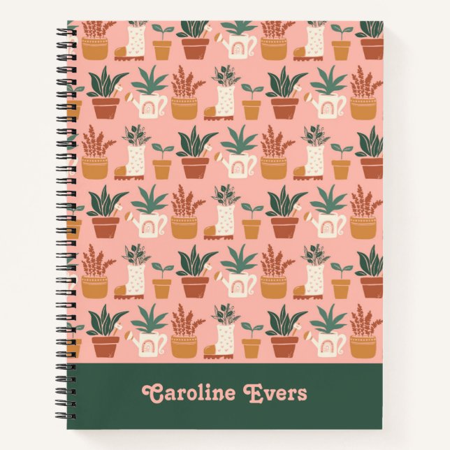 Personalised Gardening Notebook (Front)