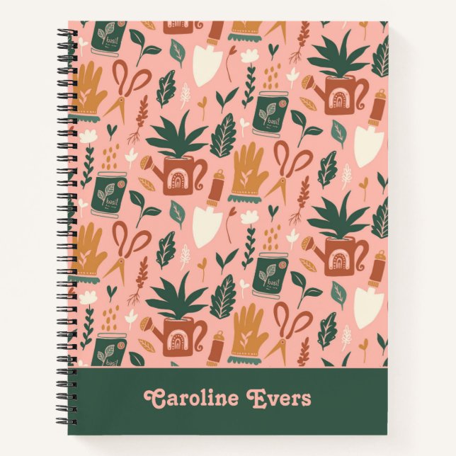 Personalised Gardening Notebook (Front)