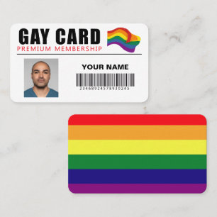 Personalised Gay Card Funny Gift Joke Gay Identity