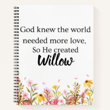 Personalised Genesis Chapter One Journal 