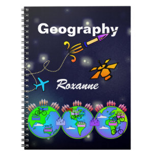 Personalised Geography NoteBook