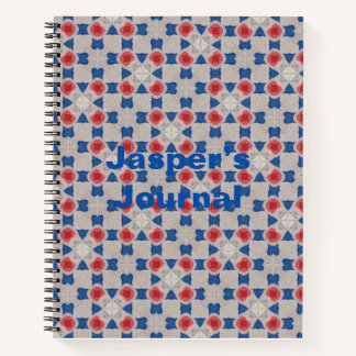 Personalised Geometric Journal. Geometric Design. Notebook