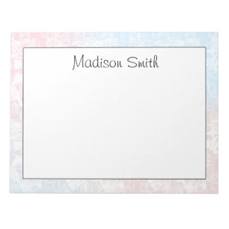 Personalised Geometric Notepad