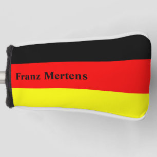 Personalised German Flag Golf Head Cover