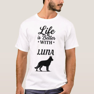 Personalised German Shepherd Dog Shirt