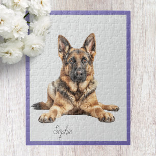 Personalised German Shepherd Jigsaw Puzzle