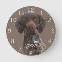 Personalised German Short haired Pointer clock