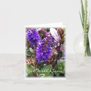 Personalised Get Well Soon Note Card