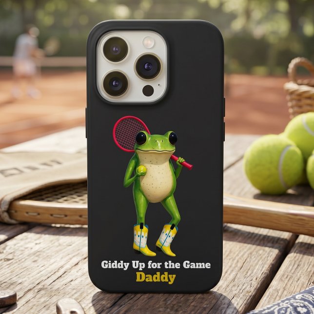 Personalised Giddy Up For The Game Daddy | Quirky  iPhone Case (Creator Uploaded)