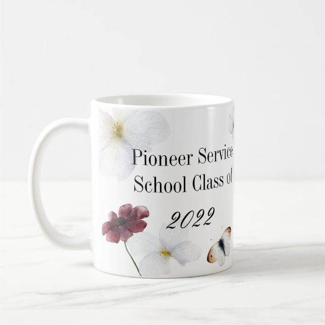 Personalised gift for 2022 JW pioneer  Coffee Mug (Left)