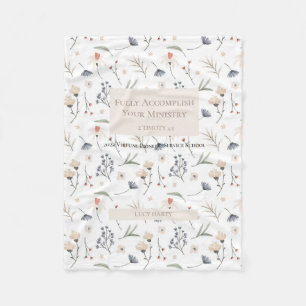 Personalised gift for 2022 JW pioneer sisters  Fleece Blanket