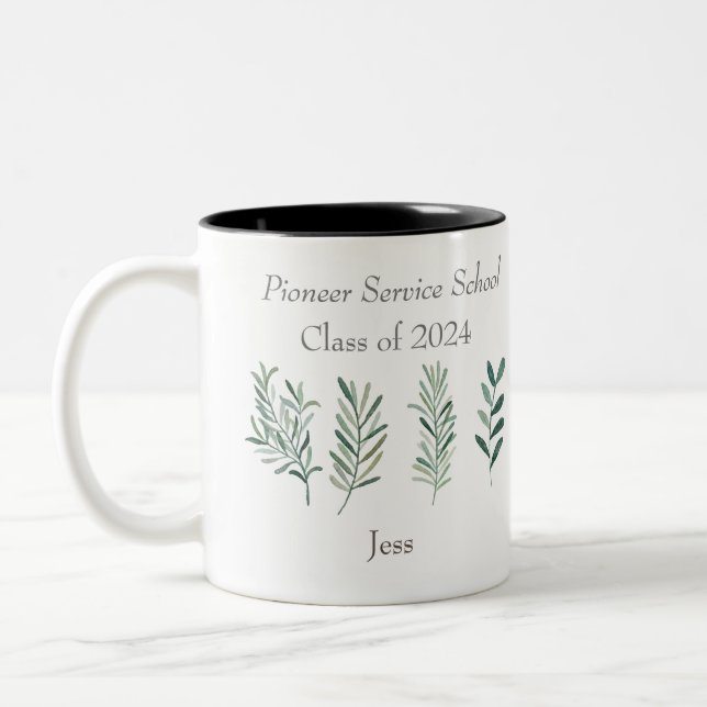 Personalised gift for 2024 JW pioneer  Coffee Mug (Left)