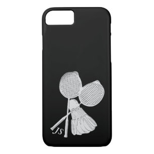 Personalised Gift for Badminton Player iPhone 8/7 Case