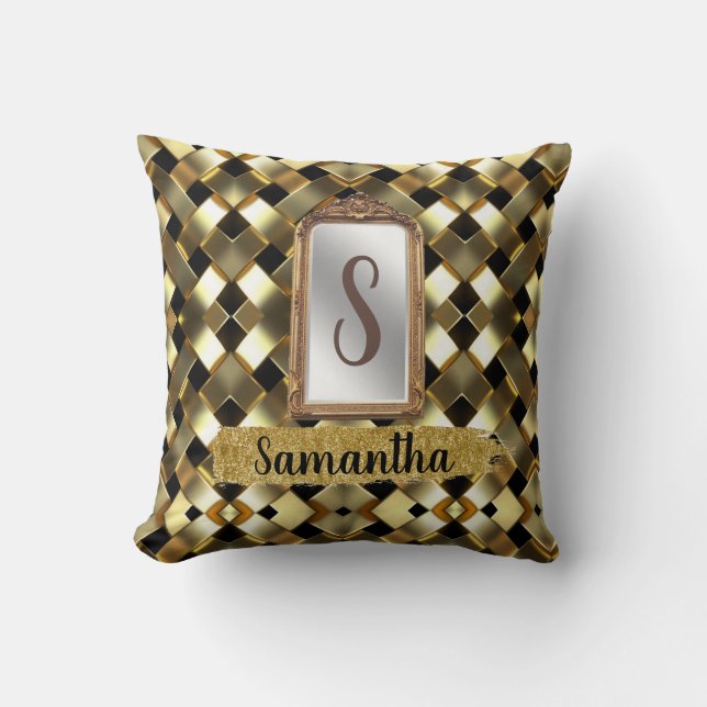 Personalised Gift for Birthday, Bride, Wedding Cushion (Front)