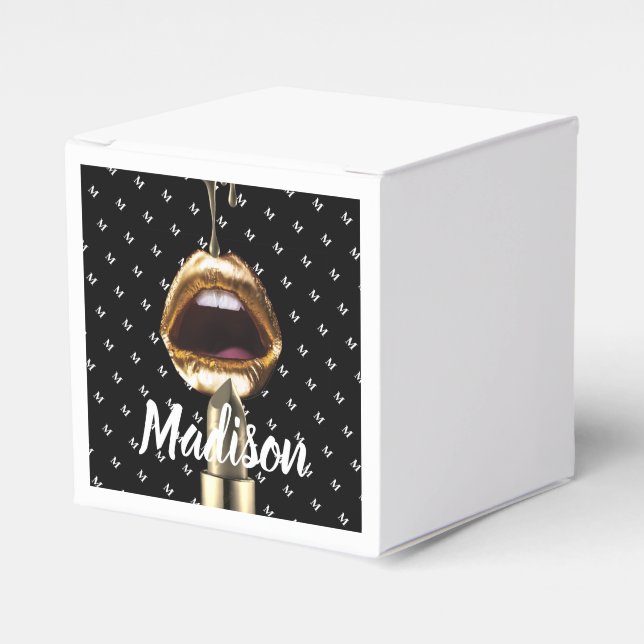 Personalised Gift for Birthday, Bride, Wedding Favour Box (Front Side)