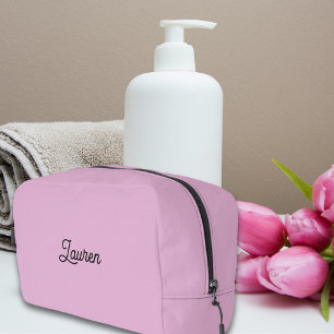Personalised Gift for Bridesmaid Squad Lavender Dopp Kit