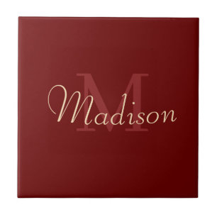 Personalised Gift for Bridesmaid, Wedding, Wife Ceramic Tile