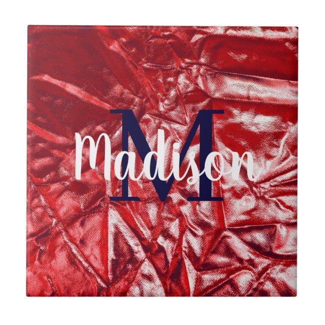 Personalised Gift for Bridesmaid, Wedding, Wife Ceramic Tile (Front)