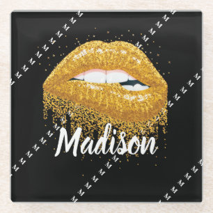 Personalised Gift for Bridesmaid, Wedding, Wife Glass Coaster