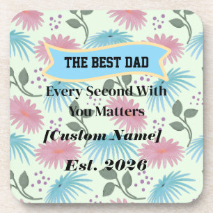 Personalised Gift for Dad Father's Day Gift Coaster