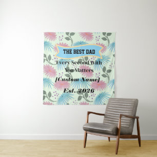 Personalised Gift for Dad Father's Day Gift Tapestry