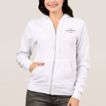 Personalised Gift For Grandma Grandmother Birthday Hoodie<br><div class="desc">You can customise it with your photo,  logo or with your text.  You can place them as you like on the customisation page. Modern,  unique,  simple,  or personal,  it's your choice.</div>