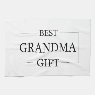 Personalised Gift For Grandma Grandmother Birthday Tea Towel