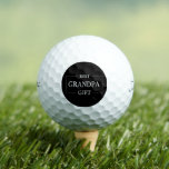 Personalised Gift For Grandpa Grandfather Birthday Golf Balls<br><div class="desc">You can customise it with your photo,  logo or with your text.  You can place them as you like on the customisation page. Modern,  unique,  simple,  or personal,  it's your choice.</div>