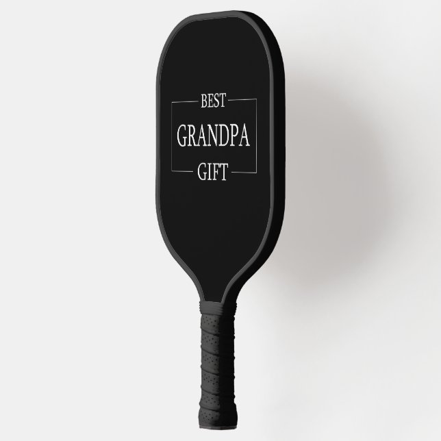 Personalised Gift For Grandpa Grandfather Birthday Pickleball Paddle (Left)
