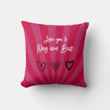 Personalised Gift for her Throw Pillow
